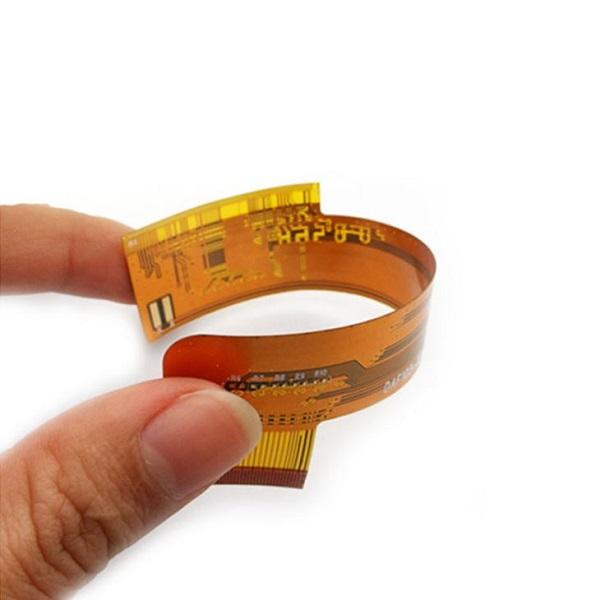 Flexible PCB material construction and copper routing
