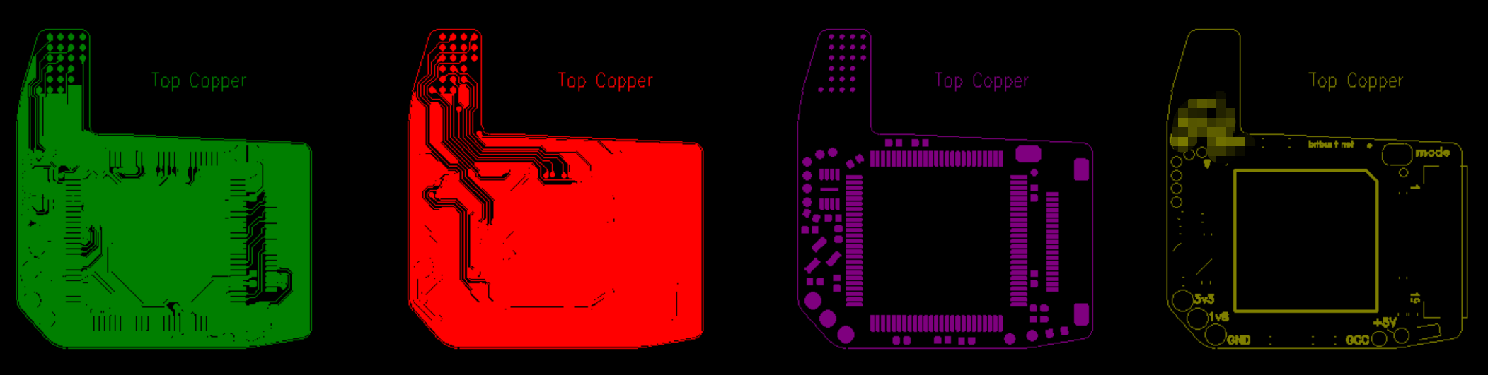 FPC Gerber fabrication data for quotation and engineering review
