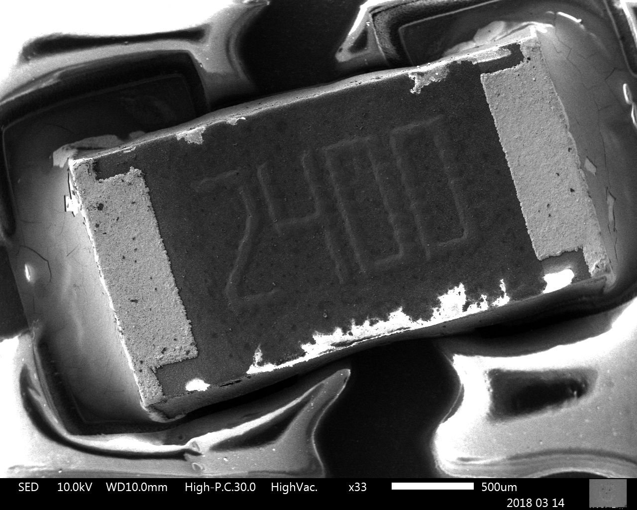 FPC quality inspection and failure analysis under scanning electron microscopy